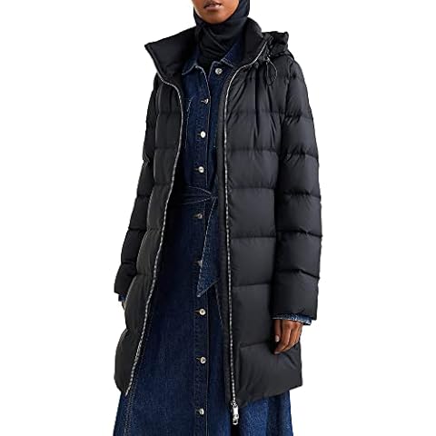 Abrigo de plumón a Rayas globales Tommy Hilfiger Mujer Cover