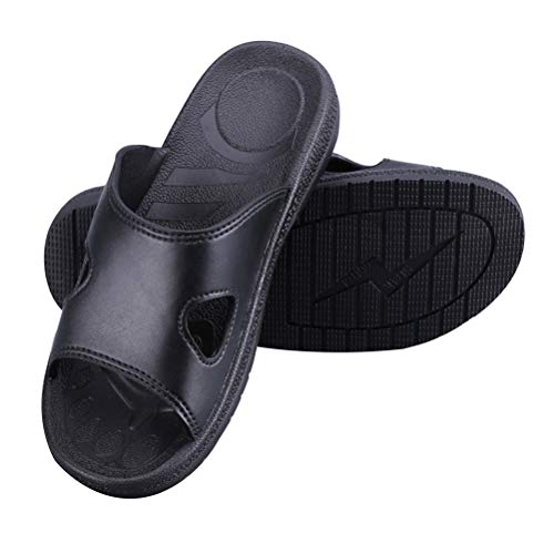 Chaussons d'intérieur antistatiques en PU pour un usage domestique confortable au quotidien