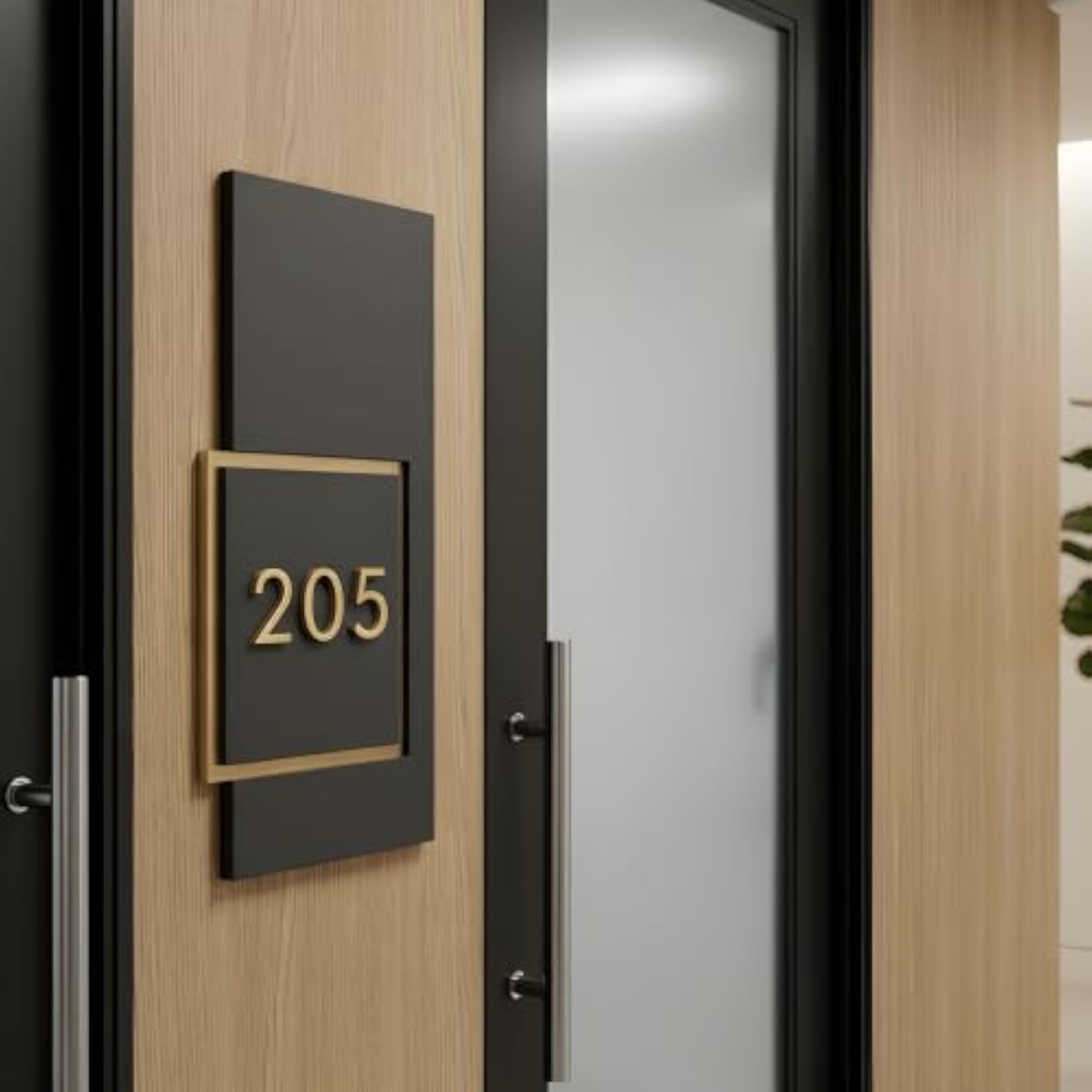 Number Plate for Home, Hotel, Apartment, Customisable