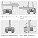 Calibre Digital,AUELEK Pie de Rey Digital 150mm/6 Pulgadas Calibrador Profesional de Acero...