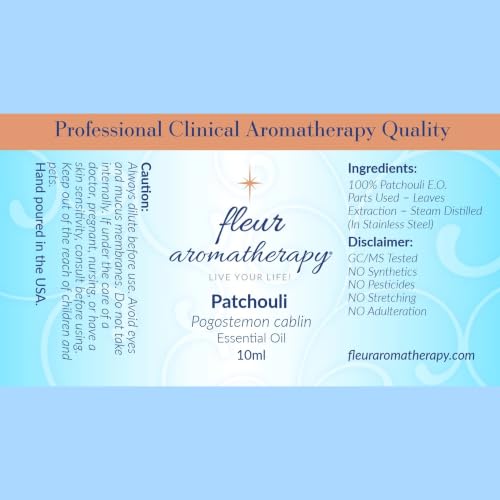 Aceite Esencial de Patchouli Pogostemon cablin 10ml miniatura 2