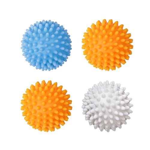 HOPWODE Laundry drying balls (reusable) - environmentally friendly fabric softener alternatives for softening and anti wrinkle laundry with fluff