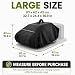 DCYBDL Robot Lawnmower Cover for EcoFlow Blade, 600D Waterproof Oxford Robot Lawn Mower Cover with Reflective Strip & Handle