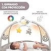 Chicco Enjoy Colours, Gimnasio para Bebés 3en1 Rosa, Juguete Multifunción Electrónico con Alfombra de Juegos, Estrella Proyector, Luz Nocturna Extraíble y Música Relajante – Juguetes Bebé 0+ Meses #2