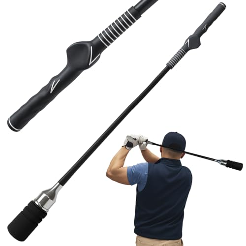 ゴルフ練習器具 スイングトレーナー ゴルフ素振り練習器具 初心者・上級者向け ヘッドスピードアップ・飛距離アップ 音付き 室内自宅練習用 ゴルフプレゼント 父の日・母の日に最適