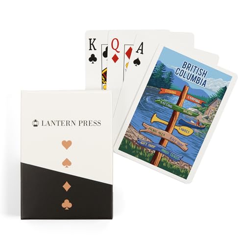 Baraja Poker British Columbia, 52 cartas