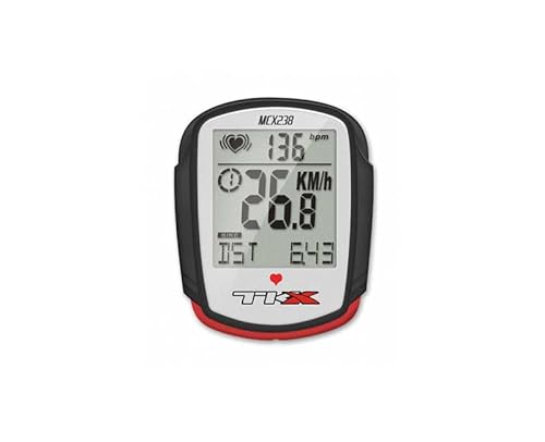 Ciclocomputador Txk 22 Funciones Sin Cable + Pulsometro