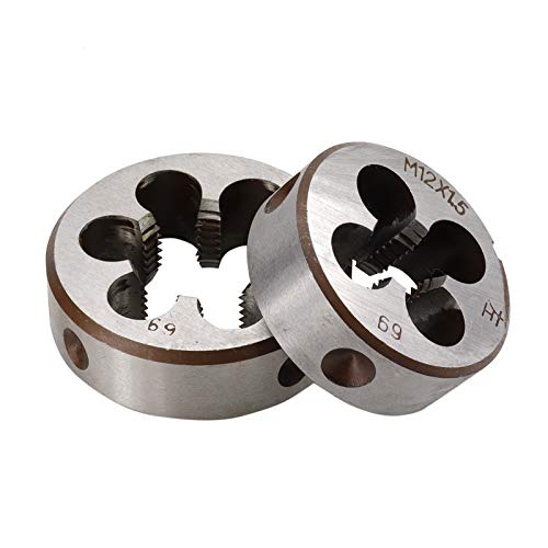 Matrices de roscado métrico para Mano Izquierda, Herramientas de Corte de roscas para Herramientas manuales de metalurgia, M8x1.25