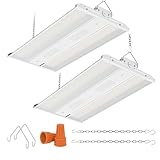 HYPERLITE 2FT LED High Bay Shop Lights Fixture: 165W LED Linear High Bay Lighting 5000K,100-277V, 1-10V Dim, Commercial High Bay Industrial Lights for Warehouse, Shop, Garage,UL Listed, 5-Year WNTY