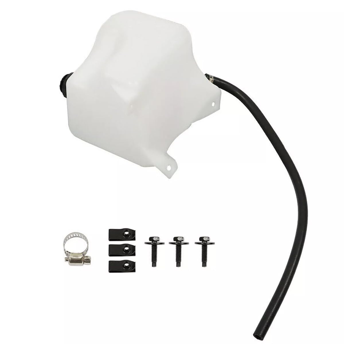 CARFRITRU Engine Coolant Reservoir Tank w/Cap Compatible for 1981-1987 Chevy GMC Truck Replacement HD81-87