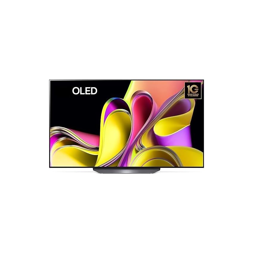 Immagine del prodotto LG OLED 77'', Smart TV 4K, OLED77B36LA, Serie B3 2023, Processore α7 Gen6, AI Super Upscaling, Dolby Vision, Dolby Atmos, 2 HDMI 2.1 @48Gbps, VRR, ThinQ AI, Wi-Fi, webOS 23, Telecomando puntatore