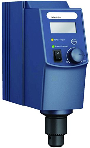 Camlab OS20-Pro 1189959 Overhead Stirrer, Lab Mixer, lab stirrer, Homogeniser with 20L Stirring Capacity and Digital LCD Display