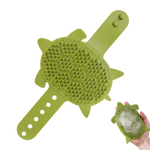 Cepillo De Autoaseo Para Gatos - Peine De Masaje De 203 Dientes, Correa De Silicona Para Rascar Las Esquinas, Masajeador Reversible Para La Cara Del Gato | Mantenimiento Diario Del Hogar Para Viajes,