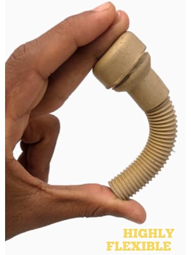 Image of VISHAL'S EXTRA SOFT RUBBER FINGERS For Broiler Chicken Cleaning Poultry Defeathering Machine HALF WHITE Pack Of 100