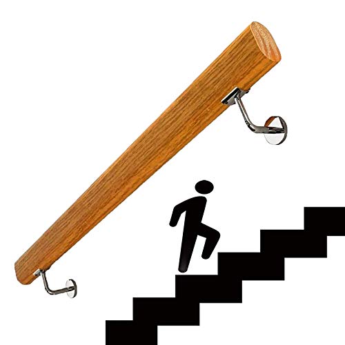 Rampe d escalier en bois de 1ft a 20ft kit complet chaleureux pour proteger la maison