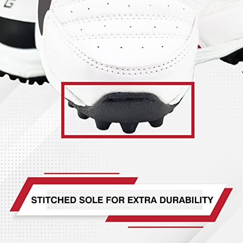 Image of Grade Pacer Cricket Shoes for Men with Memory Foam Comfort | Rubber Spike Cricket Shoes for Boys | Super Comfortable & Lightweight Cricket Shoes Men | Mens Cricket Shoes