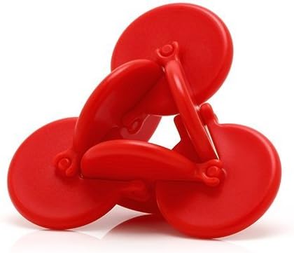 PLAYABLE ART OSM - Forever Turning Kinetic Sculpture (Red)