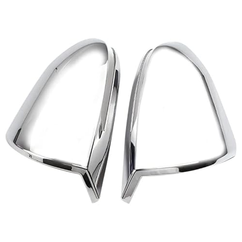 O~[ For Hyundai for Tucson NX4 2021Rearview Mirror Cover Decoration Trim Accessories Car Side Mirror Cover(Silver 2)