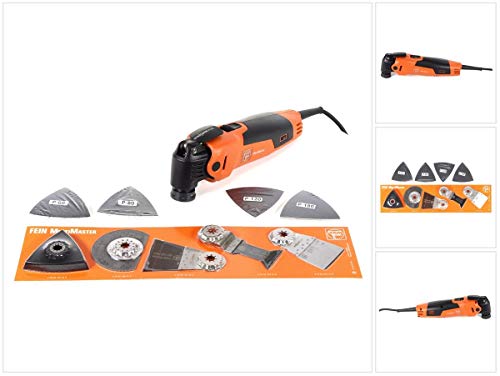 Preisvergleich Produktbild FEIN FMM 350 QSL 350 W Oszillierer MultiMaster Quickstart Multifunktionswerkzeug Starlock Plus inkl. Zubehör - ohne Koffer