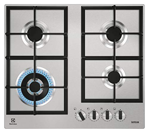 Electrolux KGU64361Z Acciaio inossidabile 60 cm Gas 4 Fornello i - vue 2