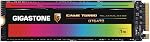 GIGASTONE Game Turbo PCIe Gen4x4 SSD 1To, Vitesse Jusqu'à 7 300Mo/s avec SLC Caching Gaming/PC/Bureau/Ordinateur Portable Garantie de 5 Ans M.2 NVMe PCIe 4.0 2280 Disque Dur à État Solide Interne