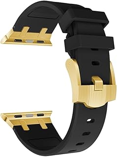 Compatible with T800 Ultra Watch Band for Men Women, New Design Soft Silicone Strap for T800 Ultra Watch Series - Black