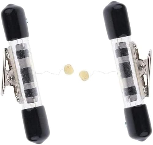 Dwuww 2Pcs Black Invisible Thread Levitation Magic Trick Props Kits