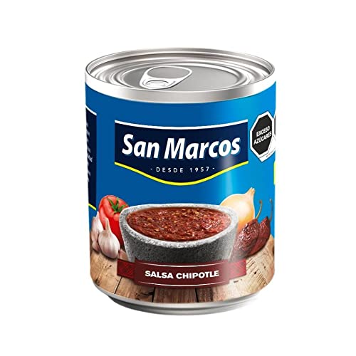 SAN MARCOS - SALSA CHILPOTLE. PACK 6 X 2800GR.