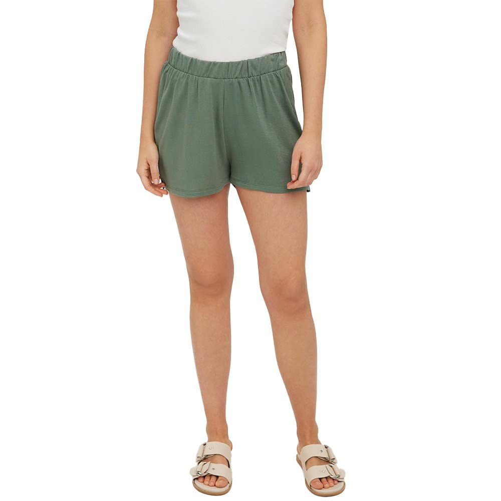 Vero Moda Women's Laurel Wreath Vmflowy Shorts Noos Shorts, L