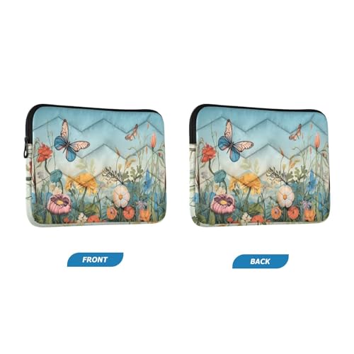 Funda para Laptop 13-14 Pulgadas con Diseño Floral Colorido miniatura 2