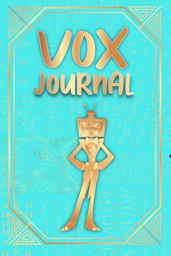 VOX SKETCHBOOK - A book of blank pages to draw your own artwork and sketches Hotel Hazbin Style: 100 Blank Pages for illustration and creativity for fans of Vox and animation