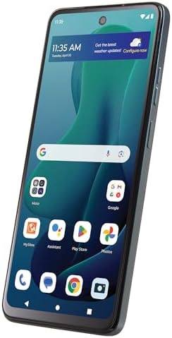 Tracfone Motorola Moto g 5G (2024) [Activation Promotion] Locked Prepaid Smartphone, 128GB, Gray - Includes $20 Unlimited Talk, Text, & 4GB Data 30-Day Plan — view 5
