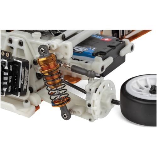 Associated 30135 DC10 Classic 1/10 Electric RWD Drift Car Kit - Requires Assembly (Clear Body)