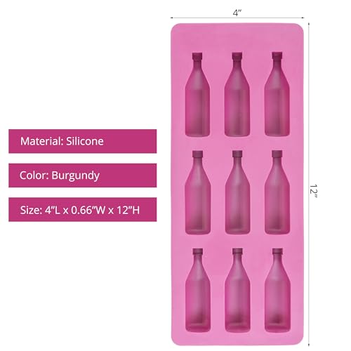 Molde para cubos de hielo de silicona 2 unidades miniatura 3