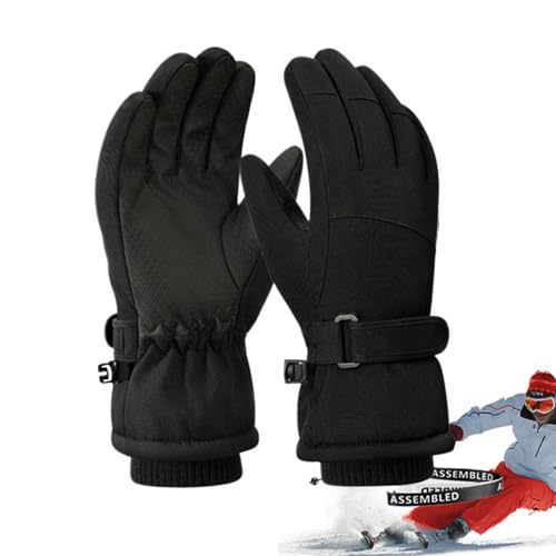 Guantes de invierno - Guantes de invierno cálidos para niños, guantes de nieve a prueba de viento para niños | Guantes de esquí para niños con aislamiento, guantes térmicos de snowboard para la