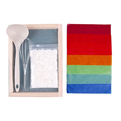 Fancyes Handmade Paper Making Kit for DIY Crafts - Sustainable Learning Tools for Kids and Adults