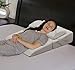 InteVision Folding Bed Wedge Pillow (32" x 25" x 6.5") - Dual layer Memory Foam with a Removal Cover and Carrying Case - Helps Provide Relief from Acid Reflux, Post Surgery, Snoring, and Back Pain