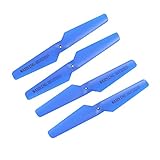 DronePost Hélice SYMA X5C X5SC X5SW 8 Helices Azules 4CW 4CCW Drone Propellers (he_052a Syma X5C Azul)