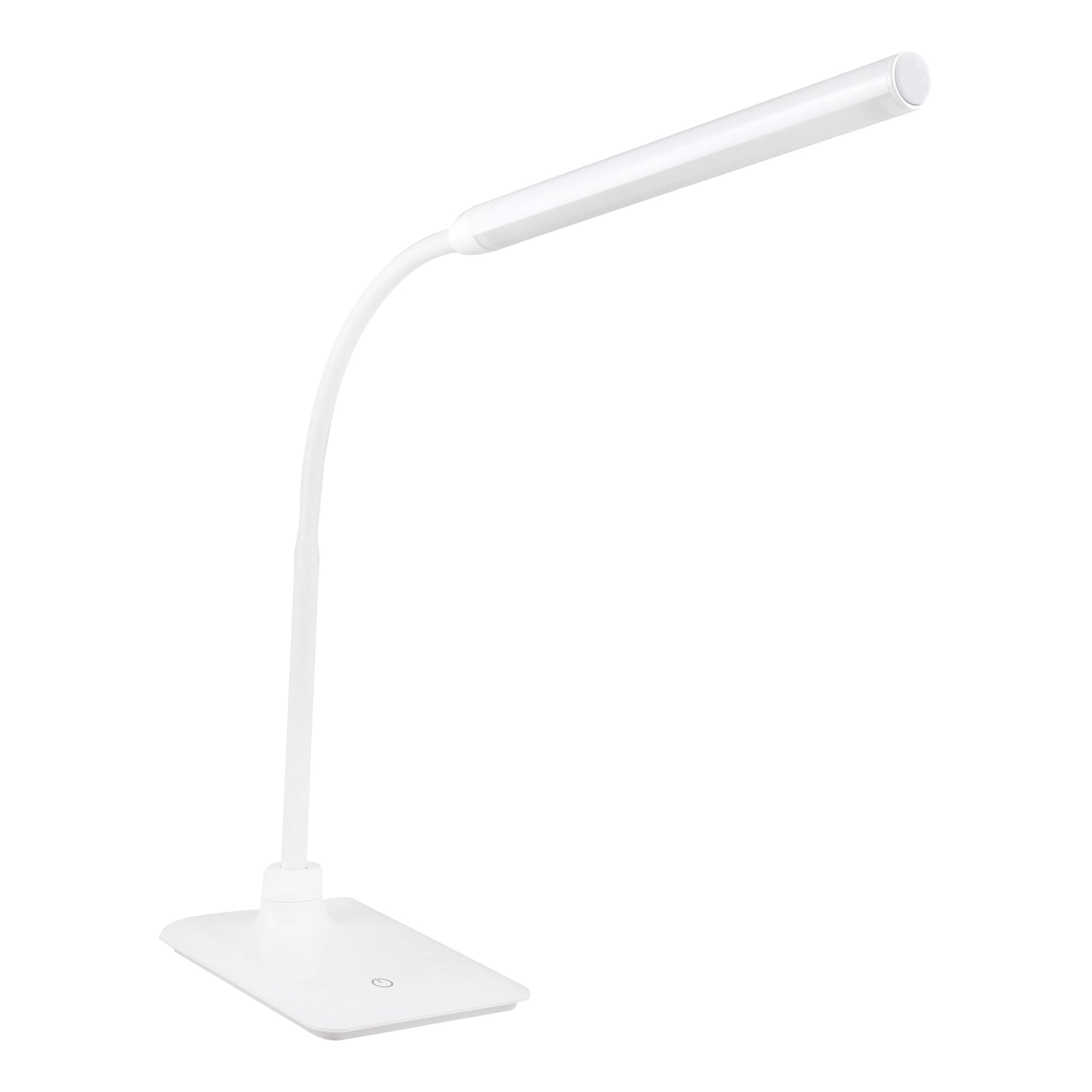 PURElite Natural Daylight Hobby Lamp – Table Lamp & Desk Lamp, Flexible LED Table & Desk Light, 4 Colour Brightness Settings, Natural Daylight Bulbs for Reading, Needlework, Sewing, Crafting