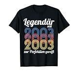 19. Geburtstag Junge Mädchen 19 Jahre 2003 Lustig Geschenk T-Shirt