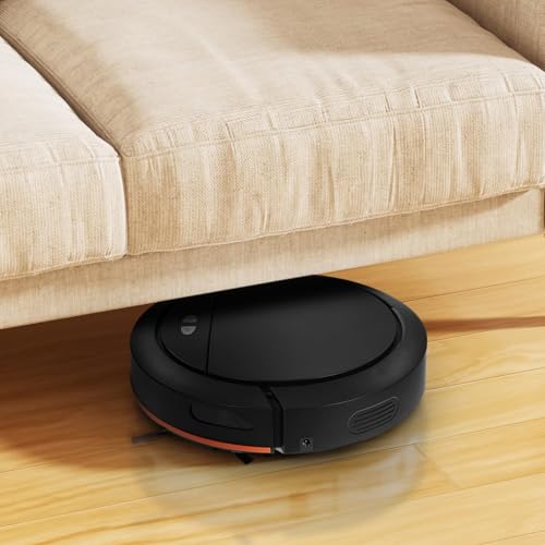 Aspirateur robot et vadrouille 2800 Pa programmable pour carrelage et parquet