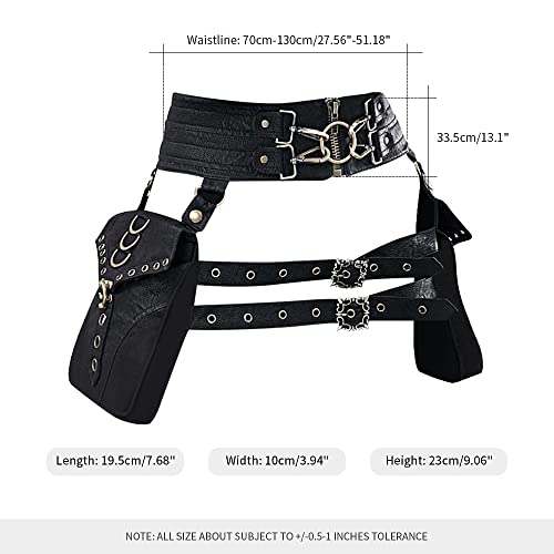Bolsa de hombro crossbody con múltiples compartimentos de viaje 5