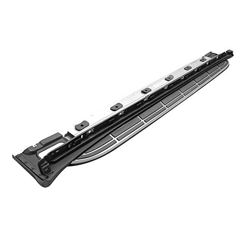 Estribos para Porsche Cayenne 2011-2018 aluminio negro y plata miniatura 6