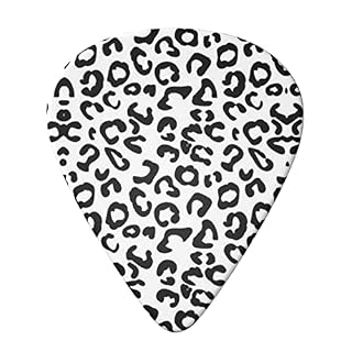 Ensemble de 6 médiators de guitare à imprimé léopard noir pour guitare acoustique, guitare électrique, basse, ukulélé… - Les Beatles, Paul McCartney, John Lennon, RIngo Starr, George Harrison Ensemble de 6 médiators de guitare à imprimé léopard noir pour guitare acoustique, guitare électrique, basse, ukulélé… – Image 3