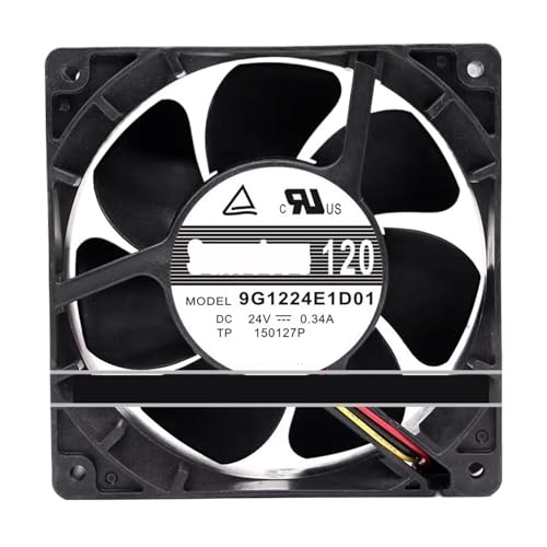 Ventilateur de refroidissement pour éviter la surchauffe machine 24V 120x38mm 3 fils