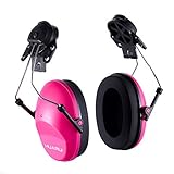 Huarui Noise Cancelling Helmet Attachable Ear Muffs Blocking Sound Reduction Ear Protection for Cons