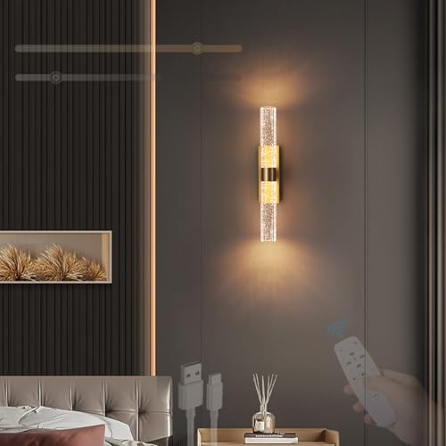 Aplique LED de interior para dormitorio y escaleras con luz orientable