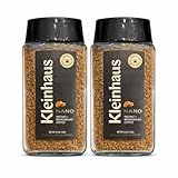 Kleinhaus Medium Roast Nano Instant Coffee + Microground | 100% Colombian Arabica Coffee | Freeze dried | Fresh Brewed Taste | 3.5 oz Jar (2 Pack)