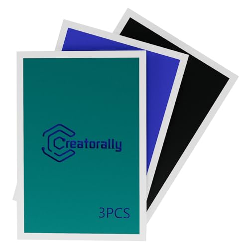 Creatorally Laser Marking Paper, Laser Engraving Paper for Glass 27x39cm, Carved Marking Papers Accessories Materials for Non-Metallic Materials, Ceramics, Acrylic, Stone (3 Colors)