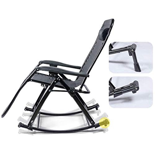 Produtos para o lar Cadeiras de balanço ao ar livre Cadeira reclinável dobrável Jardim Sunbed Lazer